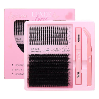 SPIKE LASH CLUSTER SET